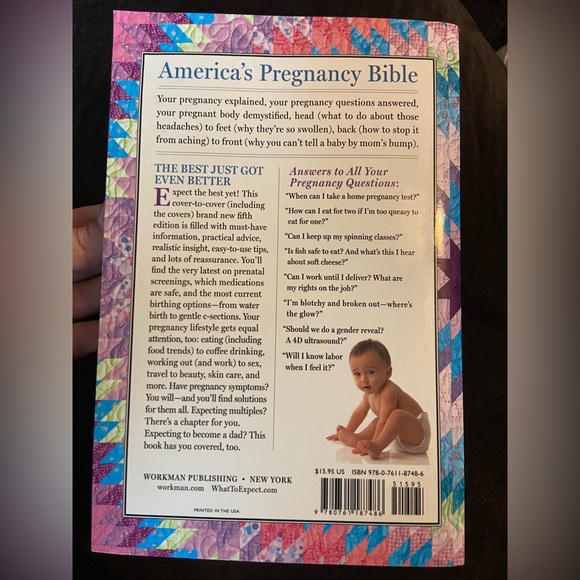 What To Expect When You’re Expecting- Heidi Murkoff 5th Edition - Picture 3 of 3